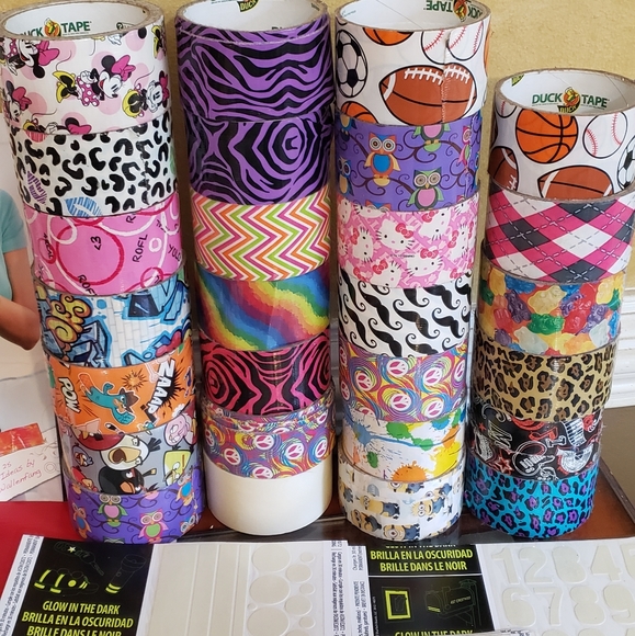 Duck tape rolls and sheets 180 pieces 160 lot - Picture 7 of 8
